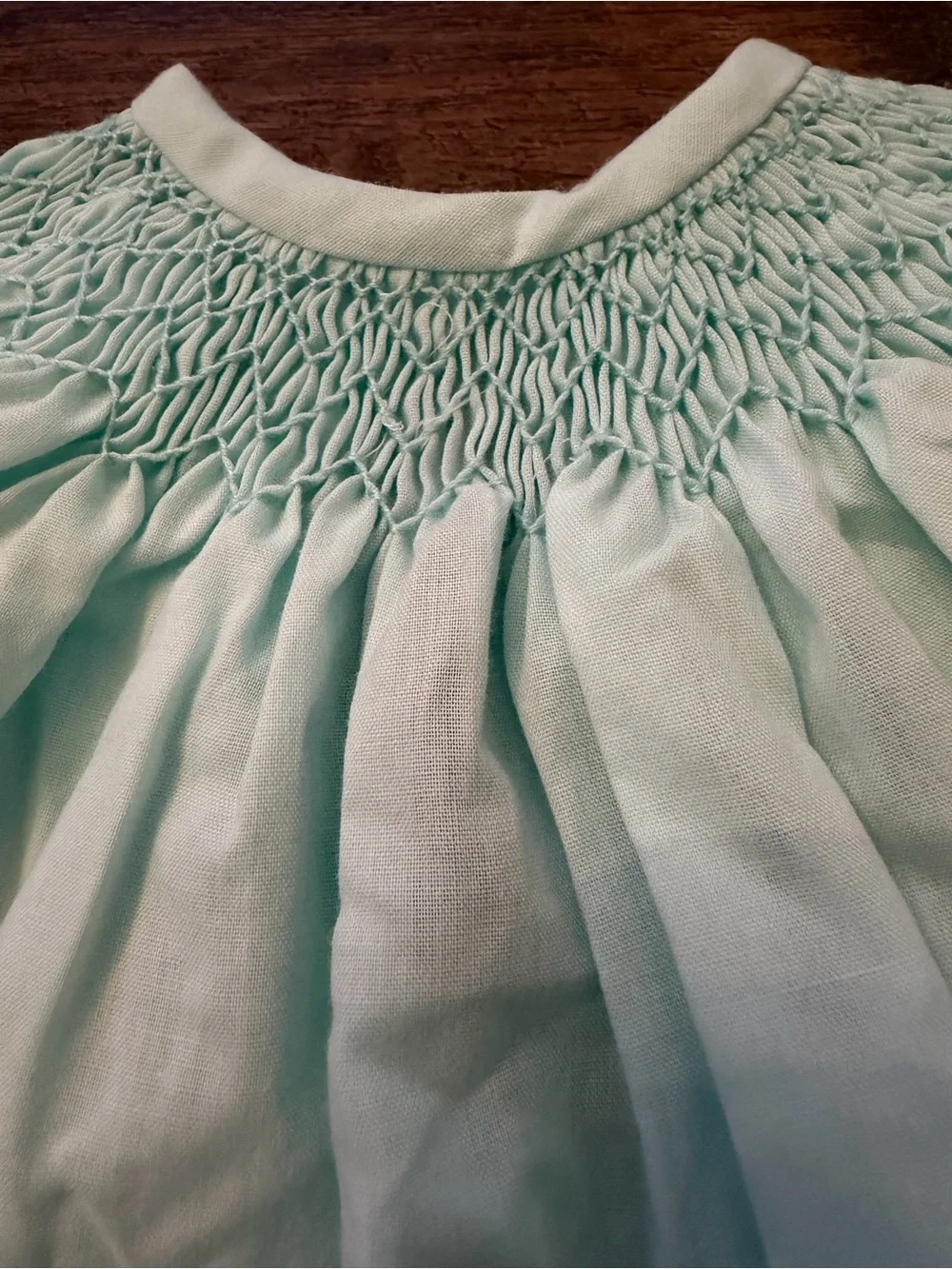 Handmade Smocked Baby Dress